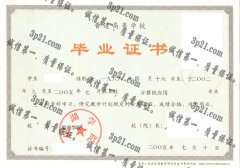巢湖学院毕业证样本