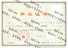 河北管理干部学院毕业证样本