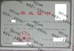 黔南民族师范学院毕业证样本