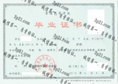 山东杏林科技职业学院毕业证样本