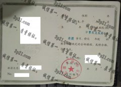 石油大学毕业证样本