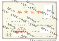 天津外国语大学毕业证样本
