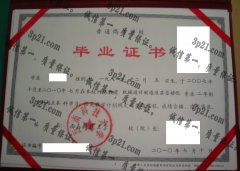 西南科技大学毕业证样本